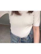【スナイデル/SNIDEL】の【WEB限定】ワンポイントニットトップス 人気、トレンドファッション・服の通販 founy(ファニー) ファッション Fashion レディースファッション Fashion for Women トップス・カットソー Cut & Sew Tops ニット Knit Tops & Sweaters インナー Innerwear コンパクト Compact, Small Size ストーン Stone, Gem-Like スペシャル Special, Limited Edition センター Center, Center Line ハイネック High Neck, Mock Neck フィット Fit, Slim Fit ボーダー Border, Stripe ワンポイント One Point, Statement Accent thumbnail WHT[001]|ID: prp329100004541029 ipo3291000000033389826