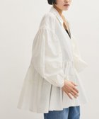 【アダム エ ロペ/ADAM ET ROPE'】の【サステナブル】ペプラムブラウス 人気、トレンドファッション・服の通販 founy(ファニー) ファッション Fashion レディースファッション WOMEN トップス・カットソー Tops/Tshirt シャツ/ブラウス Shirts/Blouses 2025年 2025 2025春夏・S/S Ss,Spring/Summer,2025 ペプラム Peplum リネン Linen ロング Long 夏 Summer 春 Spring S/S・春夏 Ss・Spring/Summer 羽織 Haori thumbnail ホワイト(10)|ID: prp329100004541038 ipo3291000000032084328