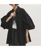 【アダム エ ロペ/ADAM ET ROPE'】の【サステナブル】ペプラムブラウス 人気、トレンドファッション・服の通販 founy(ファニー) ファッション Fashion レディースファッション WOMEN トップス・カットソー Tops/Tshirt シャツ/ブラウス Shirts/Blouses 2025年 2025 2025春夏・S/S Ss,Spring/Summer,2025 ペプラム Peplum リネン Linen ロング Long 夏 Summer 春 Spring S/S・春夏 Ss・Spring/Summer 羽織 Haori thumbnail ブラック(01)|ID: prp329100004541038 ipo3291000000032084330