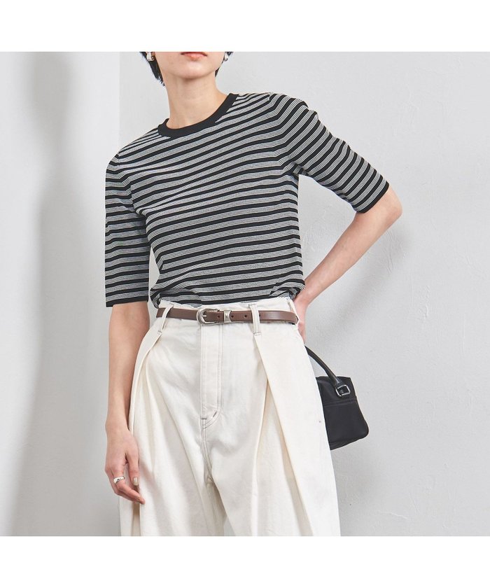 【ユナイテッドアローズ/UNITED ARROWS】のCOMFY コンパクト クルーネック ニット インテリア・キッズ・メンズ・レディースファッション・服の通販 founy(ファニー) https://founy.com/ ファッション Fashion レディースファッション Fashion for Women トップス・カットソー Cut & Sew Tops ニット Knit Tops & Sweaters おすすめ Recommended / Our Picks インナー Innerwear カットソー Cut and Sewn Top コンパクト Compact, Small Size シンプル Simple, Minimal ジャケット Jacket, Outerwear ネックレス Necklace, Pendant Necklace バランス Balance, Style Balance ブレスレット Bracelet, Wristband ボーダー Border, Stripe エレガント 上品 Elegant 人気 Popular, Best Seller ビジネス 仕事 通勤 Business / Work / Commuting |ID: prp329100004541040 ipo3291000000033599174