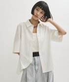 【アダム エ ロペ/ADAM ET ROPE'】のクールタッチジャージシャツ 人気、トレンドファッション・服の通販 founy(ファニー) ファッション Fashion レディースファッション Fashion for Women トップス・カットソー Cut & Sew Tops シャツ・ブラウス・オフィスカジュアル Elegant Blouses & Button-Ups アシンメトリー Asymmetrical Style 春 Spring カフス Cuff Design コンパクト Compact, Small Size スラックス Slacks, Dress Pants デニム Denim, Jeans Material ハーフ Half, Half-Length パターン Pattern, Design Print ポケット Pocket, Pocket Detail 半袖 Short Sleeve, Half Sleeve 羽織 Haori, Light Jacket ワイド Wide, Wide Fit S/S・春夏 SS, Spring/Summer, Warm Season おすすめ Recommended / Our Picks 夏 Summer 2025年 2025 2025春夏・S/S Spring/Summer 2025 SS25 thumbnail ホワイト(10)|ID: prp329100004541042 ipo3291000000033374369