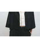 【アダム エ ロペ/ADAM ET ROPE'】の【接触冷感】ショートシャツジャケット 人気、トレンドファッション・服の通販 founy(ファニー) ファッション Fashion レディースファッション WOMEN アウター Coat Outerwear ジャケット Jackets 春 Spring コンパクト Compact サマー Summer シアー Sheer ショート Short ジャケット Jacket セットアップ Set Up デニム Denim ボックス Box ポケット Pocket 羽織 Haori メランジ Melange ワイド Wide S/S・春夏 Ss・Spring/Summer おすすめ Recommend 夏 Summer 2025年 2025 2025春夏・S/S Ss,Spring/Summer,2025 thumbnail ブラック(01)|ID: prp329100004541045 ipo3291000000032084363