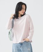 【ビーミングライフストアバイビームス/B:MING LIFE STORE by BEAMS】のボーダー ロングスリーブ Tシャツ 25SS ウォッシャブル 人気、トレンドファッション・服の通販 founy(ファニー) ファッション Fashion レディースファッション Fashion for Women トップス・カットソー Cut & Sew Tops シャツ・ブラウス・オフィスカジュアル Elegant Blouses & Button-Ups ロングTシャツ・Tシャツ Longline T-Shirts & Tees インナー Innerwear ウォッシャブル Machine Washable 春 Spring カットソー Cut and Sewn Top 今季 This Season, Current Season シンプル Simple, Minimal ジャケット Jacket, Outerwear スリーブ Sleeve, Long Sleeve / Short Sleeve デコルテ Décolleté, Neckline 定番 Standard, Basic Item ベーシック Basic, Essential ボーダー Border, Stripe ロング Long, Long-Length おすすめ Recommended / Our Picks 2025年 2025 2025春夏・S/S Spring/Summer 2025 SS25 thumbnail OFF_WHITE*PINK|ID: prp329100004541055 ipo3291000000033562427