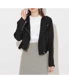 【ウィルセレクション/WILLSELECTION】のシアーライダースジャケット 人気、トレンドファッション・服の通販 founy(ファニー) ファッション Fashion レディースファッション WOMEN アウター Coat Outerwear ジャケット Jackets ライダース Riders Jacket おすすめ Recommend コンパクト Compact シアー Sheer シンプル Simple ダウン Down フェミニン Feminine ライダースジャケット Riders Jacket エレガント 上品 Elegant 夏 Summer 春 Spring S/S・春夏 Ss・Spring/Summer 軽量 Lightweight thumbnail ブラック|ID: prp329100004541056 ipo3291000000032391433