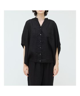 【マーコート/MARcourt】のmizuiro ind リネンスタンドカラーコクーンシャツ 人気、トレンドファッション・服の通販 founy(ファニー) ファッション Fashion レディースファッション WOMEN トップス・カットソー Tops/Tshirt シャツ/ブラウス Shirts/Blouses スタンド Stand ベーシック Basic ポケット Pocket リネン Linen 人気 Popularity 今季 This Season 再入荷 Restock/Back In Stock/Re Arrival 無地 Plain Color |ID:prp329100004541057
