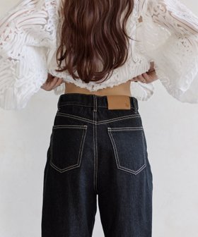【ゼヴォン/Thevon】の【Yuna企画】ハイウエストストレートデニムパンツ 人気、トレンドファッション・服の通販 founy(ファニー) ファッション Fashion レディースファッション WOMEN パンツ Pants デニムパンツ Denim Pants 春 Spring ストレート Straight センター Center デニム Denim ポケット Pocket おすすめ Recommend 2025年 2025 2025春夏・S/S Ss,Spring/Summer,2025 |ID:prp329100004541069