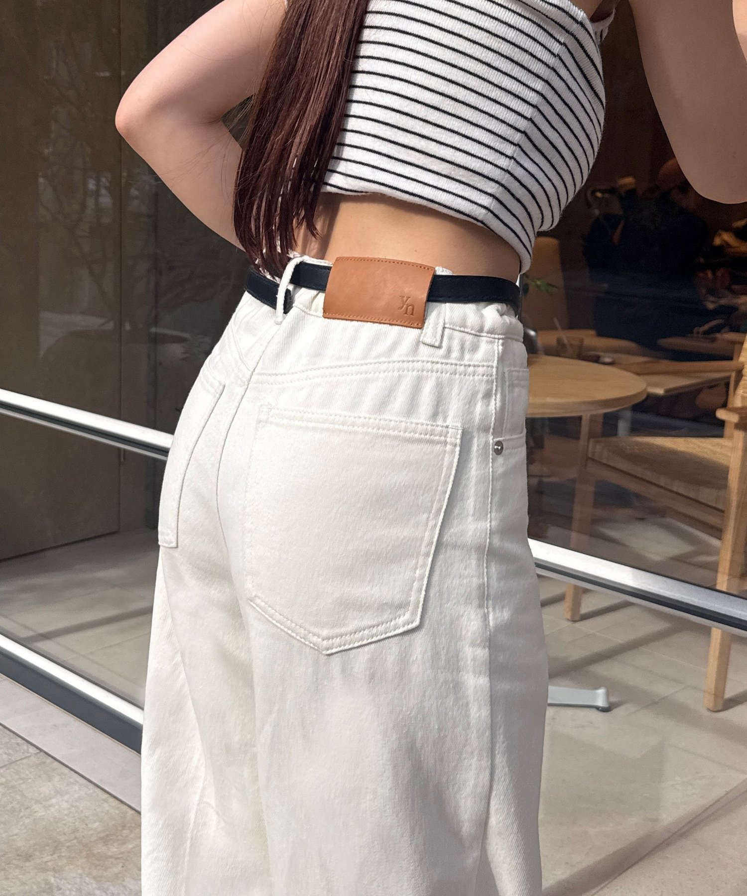 【ゼヴォン/Thevon】の【Yuna企画】ハイウエストストレートデニムパンツ 人気、トレンドファッション・服の通販 founy(ファニー) 　ファッション　Fashion　レディースファッション　Fashion for Women　パンツ　Pants & Trousers　デニムパンツ・ジーンズ・美脚デニム　Denim Jeans & Pants　春　Spring　ストレート　Straight, Straight Cut　センター　Center, Center Line　デニム　Denim, Jeans Material　ポケット　Pocket, Pocket Detail　おすすめ　Recommended / Our Picks　2025年　2025　2025春夏・S/S　Spring/Summer 2025 SS25　 other-1|ID: prp329100004541069 ipo3291000000032647896