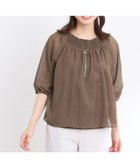 【リフレクト/Reflect】の【接触冷感/洗える】シャーリングデザインブラウス 人気、トレンドファッション・服の通販 founy(ファニー) ファッション Fashion レディースファッション WOMEN トップス・カットソー Tops/Tshirt シャツ/ブラウス Shirts/Blouses インナー Inner シャーリング Shirring バランス Balance ボトム Bottom ワイド Wide エレガント 上品 Elegant 洗える Washable thumbnail モカブラウン|ID: prp329100004541103 ipo3291000000032237678