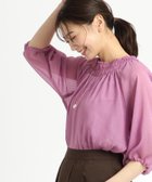 【リフレクト/Reflect】の【接触冷感/洗える】シャーリングデザインブラウス 人気、トレンドファッション・服の通販 founy(ファニー) ファッション Fashion レディースファッション WOMEN トップス・カットソー Tops/Tshirt シャツ/ブラウス Shirts/Blouses インナー Inner シャーリング Shirring バランス Balance ボトム Bottom ワイド Wide エレガント 上品 Elegant 洗える Washable thumbnail ピンク|ID: prp329100004541103 ipo3291000000032237681