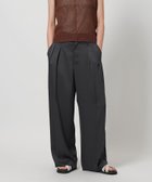 【ビューティ&ユース ユナイテッドアローズ/BEAUTY&YOUTH / UNITED ARROWS】のポリエステルツイル カットアウト タックパンツ 人気、トレンドファッション・服の通販 founy(ファニー) ファッション Fashion レディースファッション Ladies' Fashion Online パンツ Pants キャミソール Camisole セットアップ Set Up センター Center ツイル Twill プリント Print ワイド Wide エレガント 上品 Elegant thumbnail NAVY|ID: prp329100004541144 ipo3291000000032664220