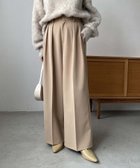 【カプリシューレマージュ/CAPRICIEUX LEMAGE】の【低身長・高身長サイズあり】2タックワイドパンツ 人気、トレンドファッション・服の通販 founy(ファニー) ファッション Fashion レディースファッション WOMEN パンツ Pants おすすめ Recommend キャミ Cami シンプル Simple ジャケット Jacket スウェット Sweat ルーズ Loose ワイド Wide 冬 Winter 夏 Summer thumbnail ベージュその他2|ID: prp329100004541181 ipo3291000000032234936