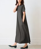 【ラナン/Ranan】のRanan/ BC 半袖ポケット付マキシワンピ(ロング) 人気、トレンドファッション・服の通販 founy(ファニー) ファッション Fashion レディースファッション WOMEN ワンピース Dress マキシワンピース Maxi Dress おすすめ Recommend カーディガン Cardigan シンプル Simple ポケット Pocket マキシ Maxi レギンス Leggings ロング Long エレガント 上品 Elegant 半袖 Short Sleeve thumbnail チャコール|ID: prp329100004541651 ipo3291000000032141462