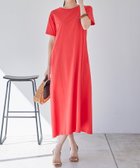【ラナン/Ranan】のRanan/ BC 半袖ポケット付マキシワンピ(ロング) 人気、トレンドファッション・服の通販 founy(ファニー) ファッション Fashion レディースファッション WOMEN ワンピース Dress マキシワンピース Maxi Dress おすすめ Recommend カーディガン Cardigan シンプル Simple ポケット Pocket マキシ Maxi レギンス Leggings ロング Long エレガント 上品 Elegant 半袖 Short Sleeve thumbnail オレンジレッド|ID: prp329100004541651 ipo3291000000032141465