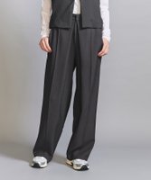 【ビューティ&ユース ユナイテッドアローズ/BEAUTY&YOUTH / UNITED ARROWS】のフロントタック ワイドパンツ 人気、トレンドファッション・服の通販 founy(ファニー) ファッション Fashion レディースファッション Fashion for Women パンツ Pants & Trousers おすすめ Recommended / Our Picks コンパクト Compact, Small Size スニーカー Sneakers, Trainers セットアップ Set-Up, Coordinated Outfit センター Center, Center Line ツイル Twist, Twisted Detail ドレープ Drape, Draping Fabric フロント Front, Front Design ベスト Vest, Waistcoat ポロシャツ Polo Shirt, Collared Tee ワイド Wide, Wide Fit エレガント 上品 Elegant |ID:prp329100004541652