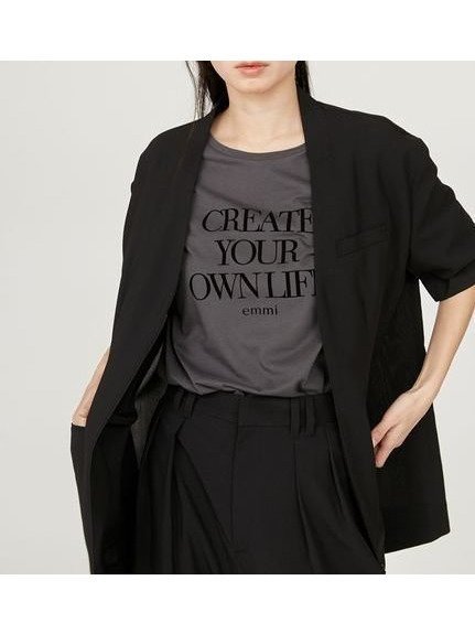 【エミ/emmi】のセミシアーハーフスリーブジャケット インテリア・キッズ・メンズ・レディースファッション・服の通販 founy(ファニー) https://founy.com/ ファッション Fashion レディースファッション Ladies' Fashion Online アウター Coat Outerwear ジャケット Jackets ジャケット Jacket セットアップ Set Up ダウン Down デニム Denim ポケット Pocket 今季 This Season 夏 Summer |ID: prp329100004541657 ipo3291000000032628346