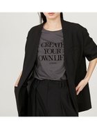 【エミ/emmi】のセミシアーハーフスリーブジャケット BLK[009]|ID: prp329100004541657 ipo3291000000032628347