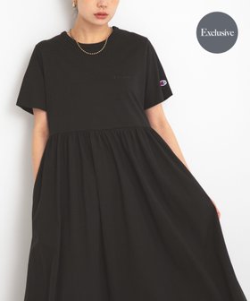【サニーレーベル/Sonny Label / URBAN RESEARCH】の『別注』Champion*Sonny Label ギャザーワンピース 人気、トレンドファッション・服の通販 founy(ファニー) ファッション Fashion レディースファッション WOMEN ワンピース Dress 2025年 2025 2025春夏・S/S Ss,Spring/Summer,2025 ギャザー Gather シューズ Shoes ポケット Pocket 別注 Special Order 夏 Summer S/S・春夏 Ss・Spring/Summer |ID:prp329100004541675