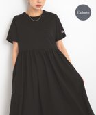【サニーレーベル/Sonny Label / URBAN RESEARCH】の『別注』Champion*Sonny Label ギャザーワンピース 人気、トレンドファッション・服の通販 founy(ファニー) ファッション Fashion レディースファッション WOMEN ワンピース Dress 2025年 2025 2025春夏・S/S Ss,Spring/Summer,2025 ギャザー Gather シューズ Shoes ポケット Pocket 別注 Special Order 夏 Summer S/S・春夏 Ss・Spring/Summer thumbnail ブラック|ID: prp329100004541675 ipo3291000000032267812