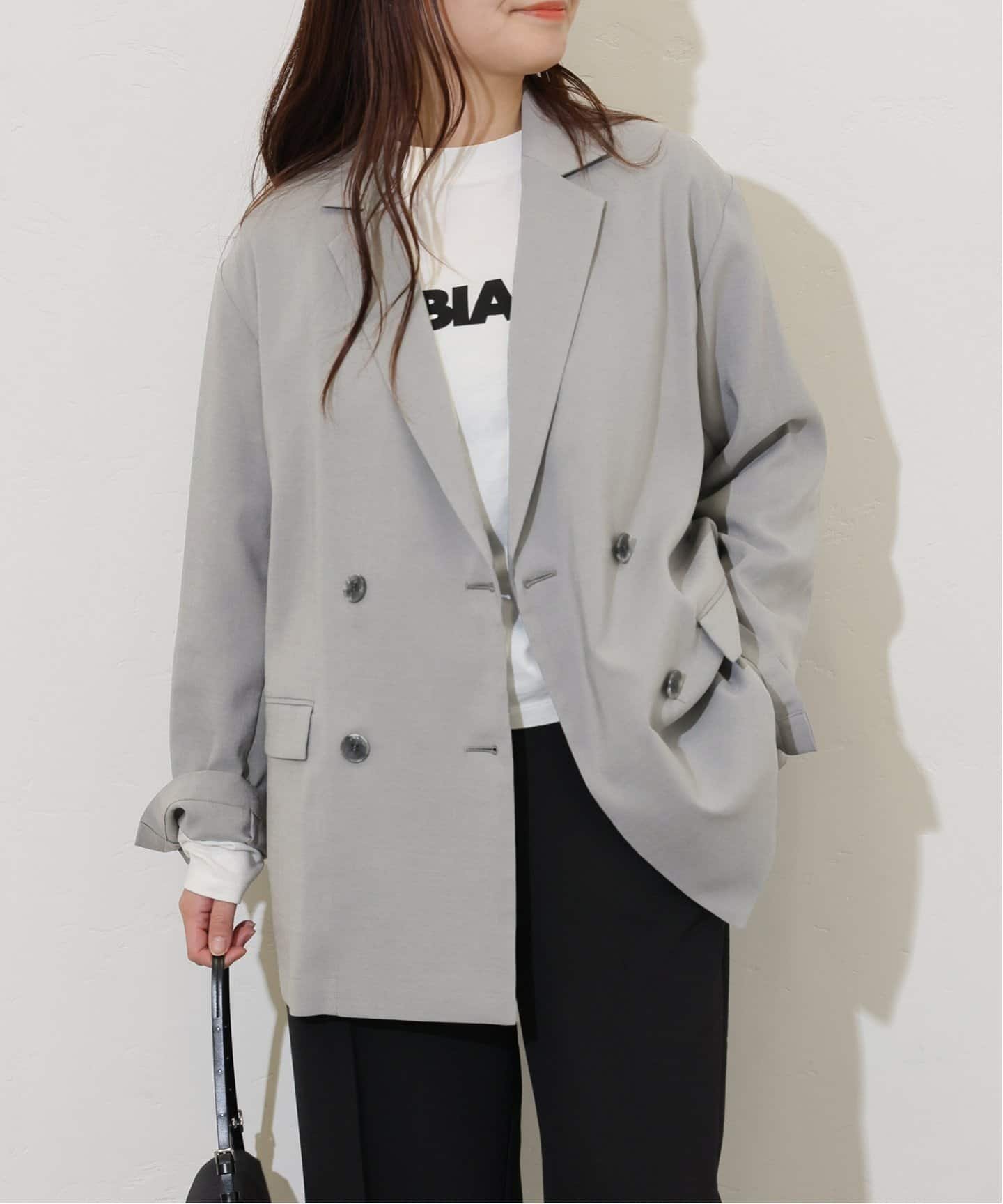 【ジャーナルスタンダード/JOURNAL STANDARD】の《追加2》アイアスストレッチジャケット インテリア・キッズ・メンズ・レディースファッション・服の通販 founy(ファニー) 　ファッション　Fashion　レディースファッション　WOMEN　アウター　Coat Outerwear　ジャケット　Jackets　2025年　2025　2025春夏・S/S　Ss,Spring/Summer,2025　グレー|ID: prp329100004541685 ipo3291000000032382583
