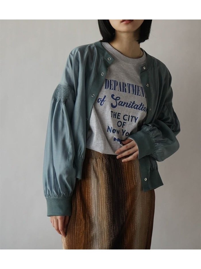 【ラシュッド/LASUD】のパフスリーブシアーブルゾン インテリア・キッズ・メンズ・レディースファッション・服の通販 founy(ファニー) https://founy.com/ ファッション Fashion レディースファッション Fashion for Women アウター Coat / Outerwear Collection ブルゾンジャケット・スポーティアウター Blouson Jackets おすすめ Recommended / Our Picks シアー Sheer, See-Through フォルム Silhouette, Form ブルゾン Blouson, Bomber Jacket ボトム Bottoms, Lower Wear エレガント 上品 Elegant |ID: prp329100004541713 ipo3291000000032449481