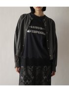 【ラシュッド/LASUD】のパフスリーブシアーブルゾン チャコールグレー|ID: prp329100004541713 ipo3291000000032449486