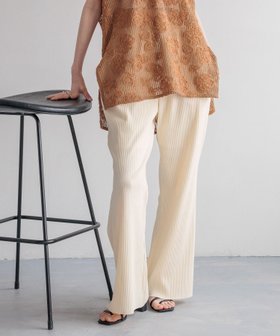 【ローリーズファーム/LOWRYS FARM】のカットリブセミフレアパンツ 人気、トレンドファッション・服の通販 founy(ファニー) ファッション Fashion レディースファッション WOMEN パンツ Pants おすすめ Recommend シンプル Simple チュニック Tunic フレア Flare 吸水 Water Absorption 抗菌 Antibacterial |ID:prp329100004541716