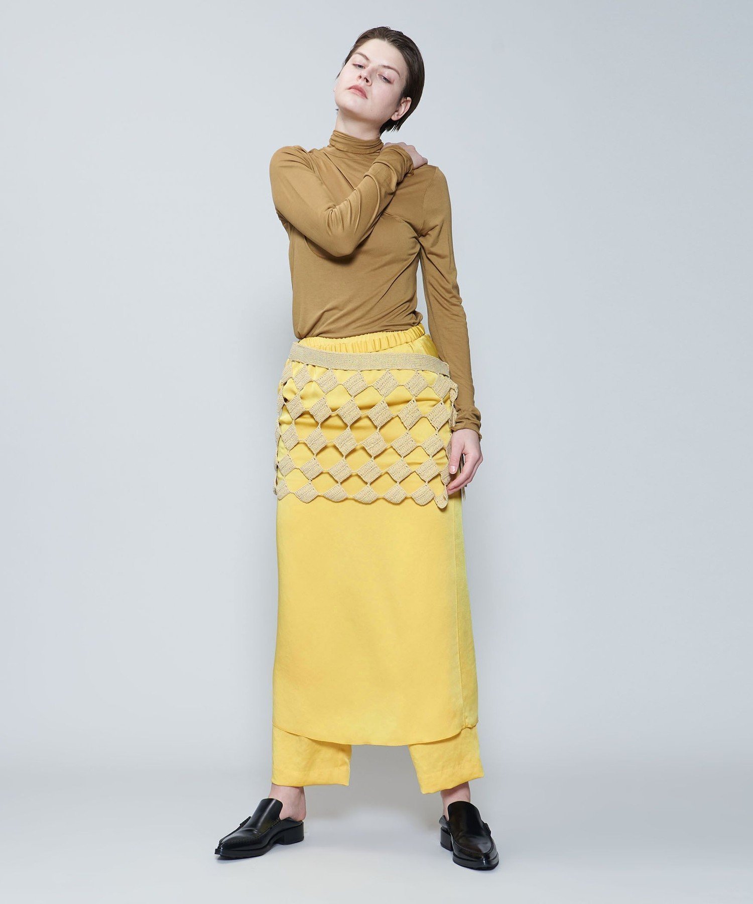 【その他のブランド/Other】の6(ROKU) サテンスカート 人気、トレンドファッション・服の通販 founy(ファニー) 　ファッション　Fashion　レディースファッション　WOMEN　スカート　Skirt　おすすめ　Recommend　なめらか　Smooth　イエロー　Yellow　サテン　Satin　ロング　Long　 other-1|ID: prp329100004541733 ipo3291000000032254449