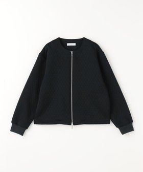 【その他のブランド/Other】のキルティングジャガード ジップブルゾン ネイビー A DAY IN THE LIFE 人気、トレンドファッション・服の通販 founy(ファニー) ファッション Fashion レディースファッション WOMEN アウター Coat Outerwear ブルゾン Blouson/Jackets おすすめ Recommend インナー Inner カーディガン Cardigan キルティング Quilting キルト Quilt コンパクト Compact シンプル Simple ジップ Zip ブルゾン Blouson |ID:prp329100004541753