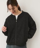 【ジャイロ/JAYRO】のジャガードノーカラーブルゾン 人気、トレンドファッション・服の通販 founy(ファニー) ファッション Fashion レディースファッション WOMEN アウター Coat Outerwear ブルゾン Blouson/Jackets コンパクト Compact シンプル Simple ジップ Zip スラックス Slacks デニム Denim パール Pearl フェミニン Feminine フレア Flare ブルゾン Blouson ボトム Bottom ポケット Pocket 春 Spring thumbnail ブラック(01)|ID: prp329100004541758 ipo3291000000032284793