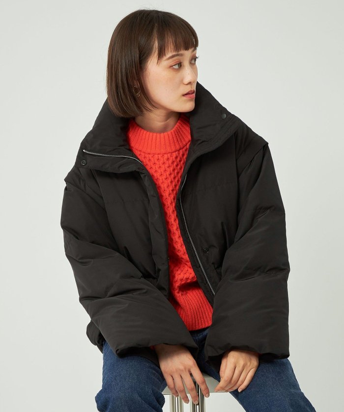 【その他のブランド/Other】のsize SHORTあり 2WAY 撥水 パフィ ダウン ベスト ジャケット -ウォッシャブル- インテリア・キッズ・メンズ・レディースファッション・服の通販 founy(ファニー) https://founy.com/ ファッション Fashion レディースファッション WOMEN アウター Coat Outerwear ジャケット Jackets ウォッシャブル Washable 秋 Autumn/Fall ジャケット Jacket スタンド Stand ダウン Down デニム Denim フロント Front ベスト Vest 冬 Winter おすすめ Recommend |ID: prp329100004541802 ipo3291000000032089990