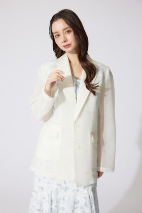 【リエンダ/rienda】のシングルテーラードライトジャケット 人気、トレンドファッション・服の通販 founy(ファニー) ファッション Fashion レディースファッション WOMEN アウター Coat Outerwear ジャケット Jackets おすすめ Recommend インナー Inner オケージョン Occasion シアー Sheer ポケット Pocket 再入荷 Restock/Back In Stock/Re Arrival |ID:prp329100004541804
