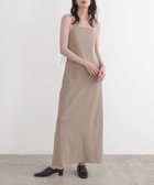 【リアン/Lian】のダブルストラップキャミワンピース 人気、トレンドファッション・服の通販 founy(ファニー) ファッション Fashion レディースファッション Fashion for Women ワンピース Dresses キャミソールワンピース Camisole Dresses インナー Innerwear キャミワンピース Cami Dress, Slip Dress thumbnail ベージュ|ID: prp329100004541818 ipo3291000000032605469