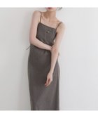 【リアン/Lian】のダブルストラップキャミワンピース 人気、トレンドファッション・服の通販 founy(ファニー) ファッション Fashion レディースファッション Fashion for Women ワンピース Dresses キャミソールワンピース Camisole Dresses インナー Innerwear キャミワンピース Cami Dress, Slip Dress thumbnail モカ|ID: prp329100004541818 ipo3291000000032605471