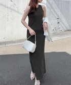 【アンドミー/andme】のカップ付き サーマル アメリカンスリーブ ワンピース 人気、トレンドファッション・服の通販 founy(ファニー) ファッション Fashion レディースファッション Fashion for Women ワンピース Dresses アメリカン American Style インナー Innerwear カーディガン Cardigan, Knitwear サーマル Thermal, Waffle Knit スリット Slit, Slit Detail スリーブ Sleeve, Long Sleeve / Short Sleeve thumbnail チャコールグレー|ID: prp329100004541824 ipo3291000000033566823