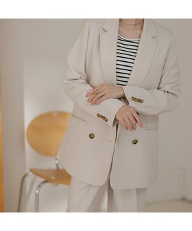 【ラナン/Ranan】の【カセット服】ダブルボタンロングジャケット 人気、トレンドファッション・服の通販 founy(ファニー) ファッション Fashion レディースファッション WOMEN アウター Coat Outerwear ジャケット Jackets クラシカル Classical ジャケット Jacket スキニー Skinny ダブル Double デニム Denim ロング Long |ID:prp329100004541868