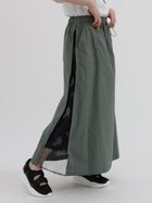 【ラシュッド/LASUD】のサイドZIP迷彩チュールスカート カーキ|ID: prp329100004541888 ipo3291000000032656131