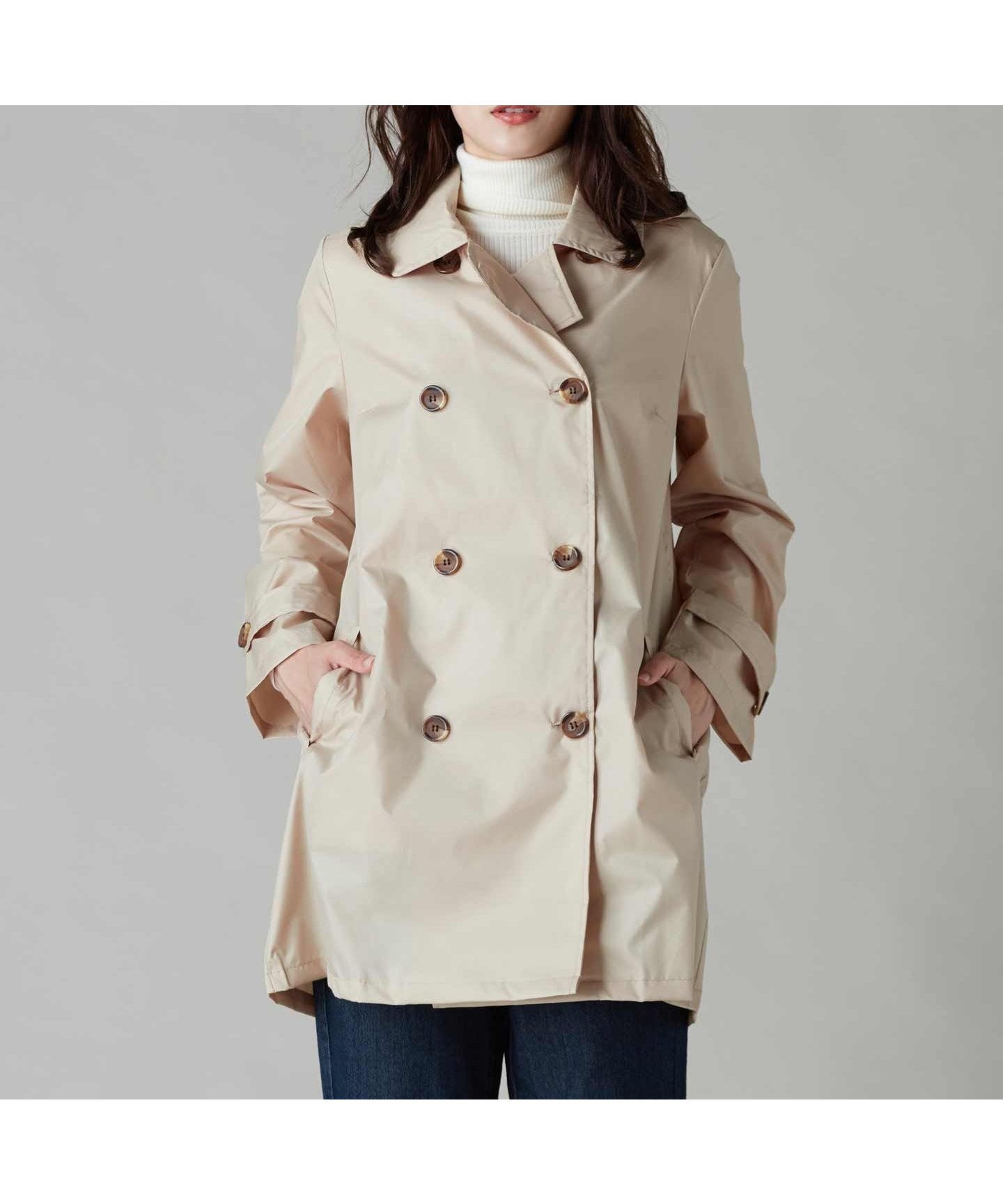 【その他のブランド/Other】のY SACCS レインコート 人気、トレンドファッション・服の通販 founy(ファニー) 　ファッション　Fashion　レディースファッション　WOMEN　アウター　Coat Outerwear　コート　Coats　コンパクト　Compact　スタンダード　Standard　ポーチ　Pouch　無地　Plain Color　羽織　Haori　 other-1|ID: prp329100004541909 ipo3291000000032090753