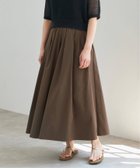 【イエナ/IENA】の《一部カラー店舗限定》タイプライターフレアスカート ブラウン|ID: prp329100004541940 ipo3291000000032090951