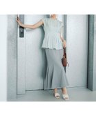 【ナチュラル ビューティー ベーシック/NATURAL BEAUTY BASIC】のベルテッドマーメイドスカート 人気、トレンドファッション・服の通販 founy(ファニー) ファッション Fashion レディースファッション Fashion for Women スカート Skirts シルバー Silver, Metallic Silver マーメイド Mermaid, Fishtail Silhouette thumbnail グレー|ID: prp329100004541956 ipo3291000000032751200