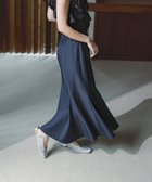 【ナチュラル ビューティー ベーシック/NATURAL BEAUTY BASIC】のベルテッドマーメイドスカート 人気、トレンドファッション・服の通販 founy(ファニー) ファッション Fashion レディースファッション Fashion for Women スカート Skirts シルバー Silver, Metallic Silver マーメイド Mermaid, Fishtail Silhouette thumbnail ネイビー|ID: prp329100004541956 ipo3291000000032751204