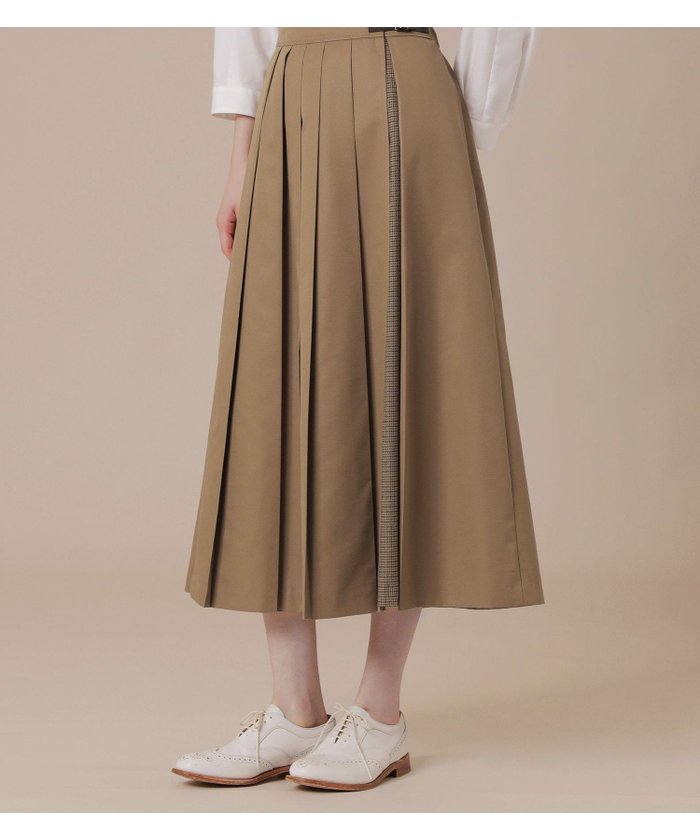 【マッキントッシュ ロンドン/MACKINTOSH LONDON】の【Precious掲載】ハイブリッドギャバジンスカート インテリア・キッズ・メンズ・レディースファッション・服の通販 founy(ファニー) https://founy.com/ 雑誌掲載アイテム Magazine Items ファッション雑誌 Fashion Magazines プレシャス Precious ファッション Fashion レディースファッション WOMEN スカート Skirt チェック Check エレガント 上品 Elegant 冬 Winter 春 Spring 無地 Plain Color 秋 Autumn/Fall 軽量 Lightweight 雑誌 Magazine |ID: prp329100004541983 ipo3291000000032091200