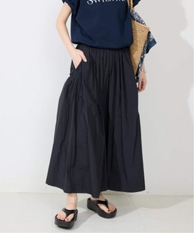 【スローブ イエナ/SLOBE IENA】 ナイロンギャザースカート人気、トレンドファッション・服の通販 founy(ファニー) ファッション Fashion レディースファッション WOMEN スカート Skirt 2025年 2025 2025春夏・S/S Ss,Spring/Summer,2025 カットソー Cut And Sew ギャザー Gather シンプル Simple フレア Flare フロント Front ポケット Pocket リラックス Relax 旅行 Travel 無地 Plain Color |ID:prp329100004542010
