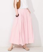 【スローブ イエナ/SLOBE IENA】のナイロンギャザースカート 人気、トレンドファッション・服の通販 founy(ファニー) ファッション Fashion レディースファッション WOMEN スカート Skirt 2025年 2025 2025春夏・S/S Ss,Spring/Summer,2025 カットソー Cut And Sew ギャザー Gather シンプル Simple フレア Flare フロント Front ポケット Pocket リラックス Relax 旅行 Travel 無地 Plain Color thumbnail ピンク|ID: prp329100004542010 ipo3291000000032091428