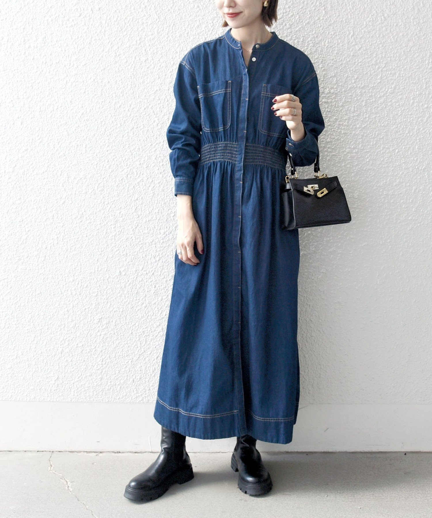 【シップス フォー ウィメン/SHIPS】のSHIPS any シャーリング デニム ポケット ワンピース SHIPS any DENIM 人気、トレンドファッション・服の通販 founy(ファニー) 　ファッション　Fashion　レディースファッション　Fashion for Women　ワンピース　Dresses　洗える　Machine Washable　シャーリング　Shirring, Ruched　スウェット / スエット　Sweatshirt, Sweatwear　デニム　Denim, Jeans Material　定番　Standard, Basic Item　ベスト　Vest, Waistcoat　ポケット　Pocket, Pocket Detail　羽織　Haori, Light Jacket　おすすめ　Recommended / Our Picks　2025年　2025　2025春夏・S/S　Spring/Summer 2025 SS25　 other-1|ID: prp329100004542021 ipo3291000000033556201