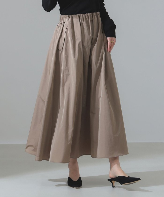 【デミルクス ビームス/Demi-Luxe BEAMS】の【6/19新規値下げ】タフタ ボリュームスカート インテリア・キッズ・メンズ・レディースファッション・服の通販 founy(ファニー) https://founy.com/ ファッション Fashion レディースファッション Fashion for Women スカート Skirts おすすめ Recommended / Our Picks イタリア Italy ギャザー Gathered, Ruffled シルク Silk, 100% Silk スリット Slit, Slit Detail タフタ Taffeta, Structured Fabric フラップ Flap, Flap Pocket フレア Flare, Flared フロント Front, Front Design ポケット Pocket, Pocket Detail 夏 Summer 春 Spring S/S・春夏 SS, Spring/Summer, Warm Season |ID: prp329100004542060 ipo3291000000032738985
