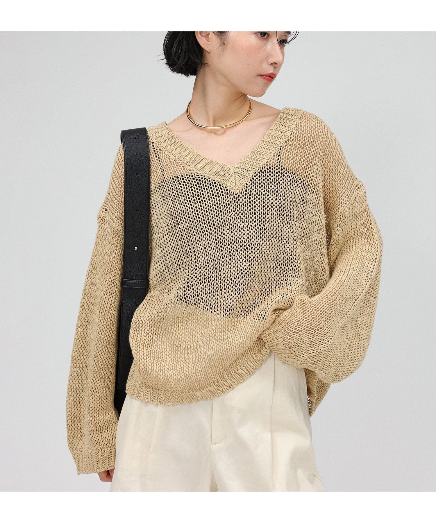 【バビロン/BABYLONE / KIDS】の2WAYリネンプルオーバー インテリア・キッズ・メンズ・レディースファッション・服の通販 founy(ファニー) 　ファッション　Fashion　キッズファッション　KIDS　トップス・カットソー　Tops/Tees/Kids　春　Spring　シアー　Sheer　トレンド　Trend　人気　Popularity　リネン　Linen　再入荷　Restock/Back In Stock/Re Arrival　ベージュ55|ID: prp329100004542081 ipo3291000000032092271