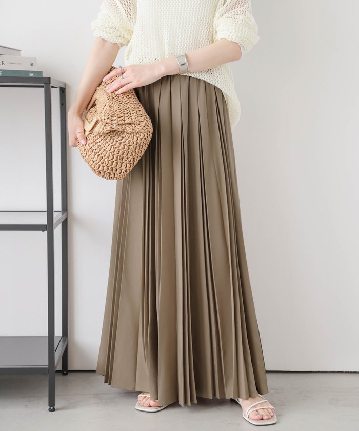 【その他のブランド/Other】のAラインプリーツスカート インテリア・キッズ・メンズ・レディースファッション・服の通販 founy(ファニー) https://founy.com/ ファッション Fashion レディースファッション Ladies' Fashion Online スカート Skirt プリーツスカート Pleated Skirts プリーツ Pleats |ID: prp329100004542089 ipo3291000000032699085