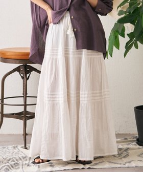 【チャオパニックティピー/CIAOPANIC TYPY】の【India】ボイルピンタックスカート 人気、トレンドファッション・服の通販 founy(ファニー) ファッション Fashion レディースファッション Fashion for Women スカート Skirts インド Indian Textile 春 Spring サンダル Sandals, Summer Shoes スニーカー Sneakers, Trainers トレンド Trend, Trending Now 定番 Standard, Basic Item 人気 Popular, Best Seller ロング Long, Long-Length S/S・春夏 SS, Spring/Summer, Warm Season おすすめ Recommended / Our Picks 夏 Summer |ID:prp329100004542132