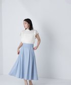 【ナチュラル ビューティー ベーシック/NATURAL BEAUTY BASIC】のシャンブレーフレアスカート 人気、トレンドファッション・服の通販 founy(ファニー) ファッション Fashion レディースファッション WOMEN スカート Skirt Aライン/フレアスカート Flared A-Line Skirts おすすめ Recommend ウェーブ Wave シャンブレー Chambray ダンガリー Dungarees フレア Flare ミドル Middle リラックス Relax thumbnail ブルー|ID: prp329100004542146 ipo3291000000032093156