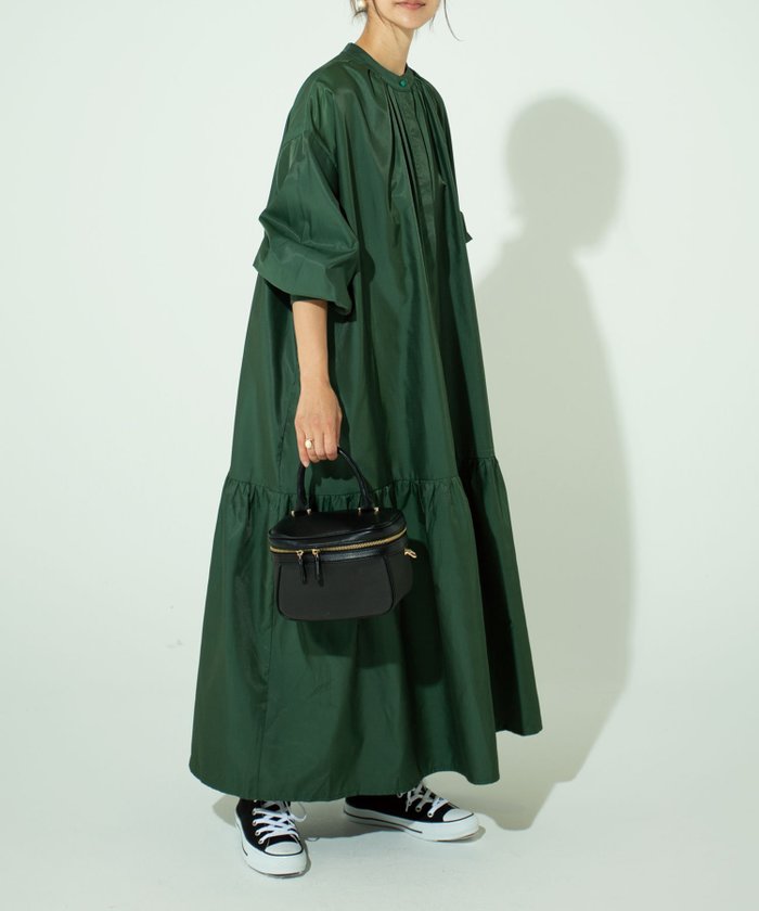 【コーナーズ/CORNERS】のCORNERS by KR 2wayボリュームスリーブシャツワンピース インテリア・キッズ・メンズ・レディースファッション・服の通販 founy(ファニー) https://founy.com/ ファッション Fashion レディースファッション WOMEN ワンピース Dress シャツワンピース Shirt Dresses インナー Inner ギャザー Gather スウェット Sweat スタンド Stand スリット Slit ティアードスカート Tiered Skirt トレンド Trend ベスト Vest ポケット Pocket 羽織 Haori ロング Long おすすめ Recommend エレガント 上品 Elegant |ID: prp329100004542152 ipo3291000000032093191